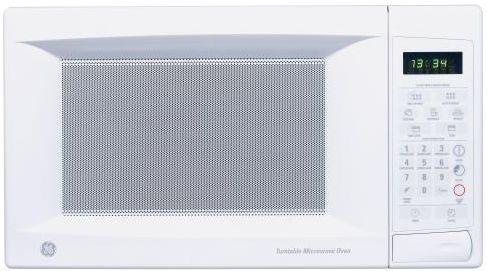 GE 1.3 cu. ft. Countertop Microwave Oven-White image