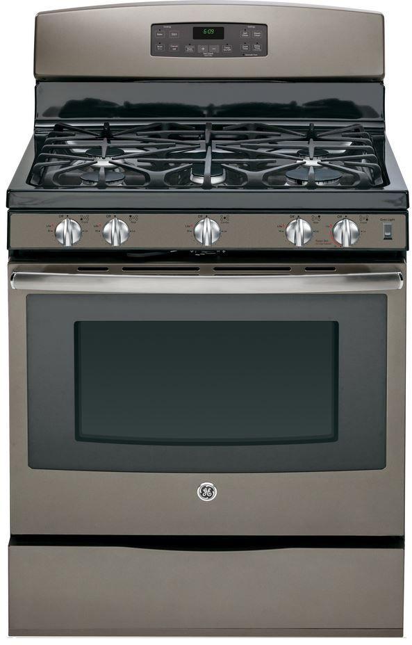 GE 30" Free Standing Gas Range-Slate image