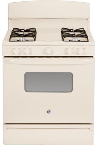 GE 30" Free Standing Gas Range-Bisque image