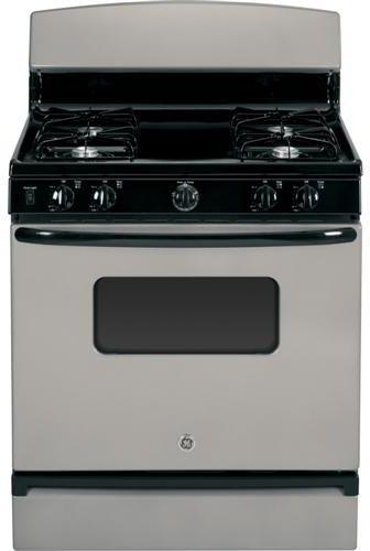 GE 30" Free Standing Gas Range-Silver