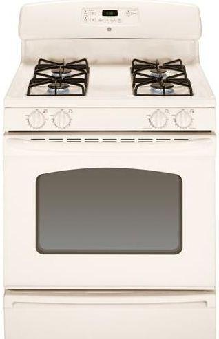 30" Free-Standing Gas Range with Steam Clean /4.8 Cu. Ft. capacity / Bisque image