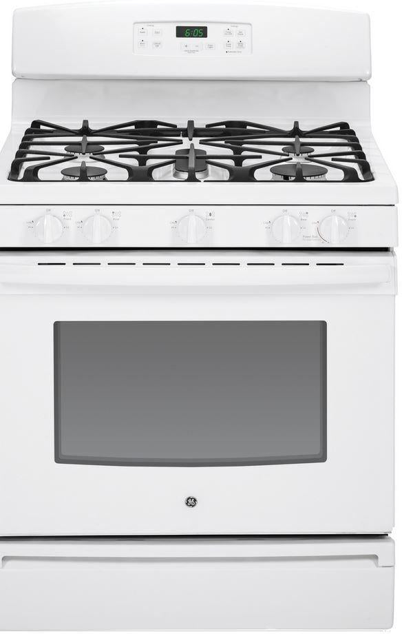 GE 30" Free Standing Gas Range-White image