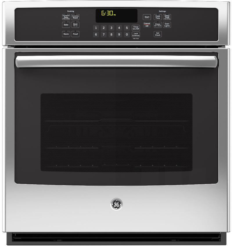 GE 27" Electric Single Convection Oven Built In-Stainless Steel image