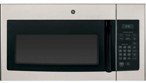 GE Over The Range Microwave Oven-Metallic Silver image