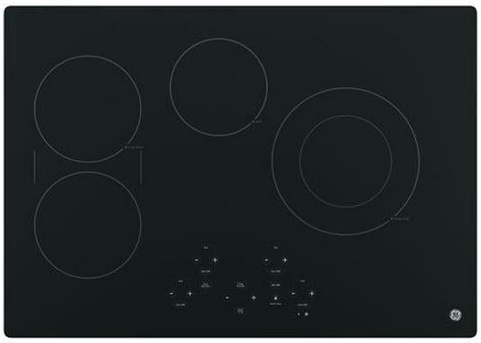 GE 30" Black Electric Cooktop image