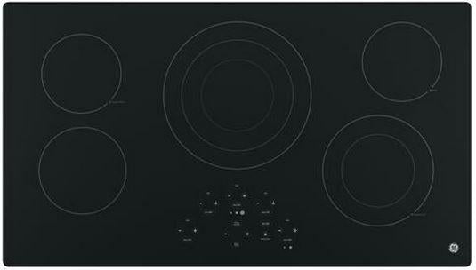 GE 36" Black Electric Cooktop image