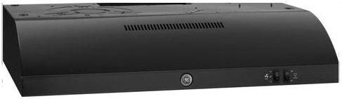 GE 30" ENERGY STAR Qualified Ventilation Hood-Black image