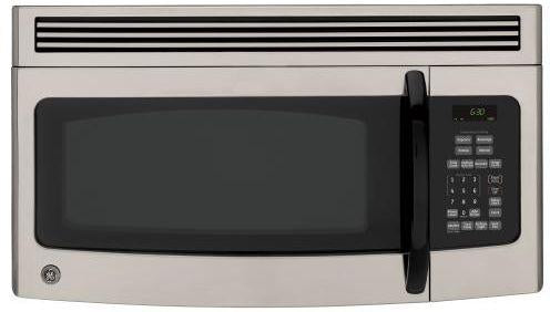 GE Spacemaker Over The Range Microwave Oven-Silver Metallic image