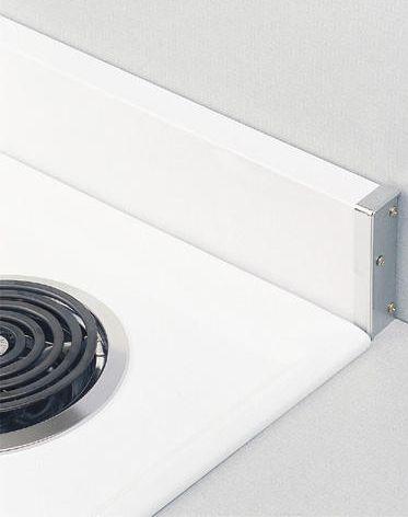 GE 27" Drop In Electric Range Optional Backguard-White image