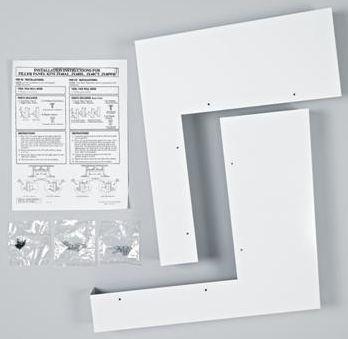 GE Over The Range Microwave Filler Kit-White image