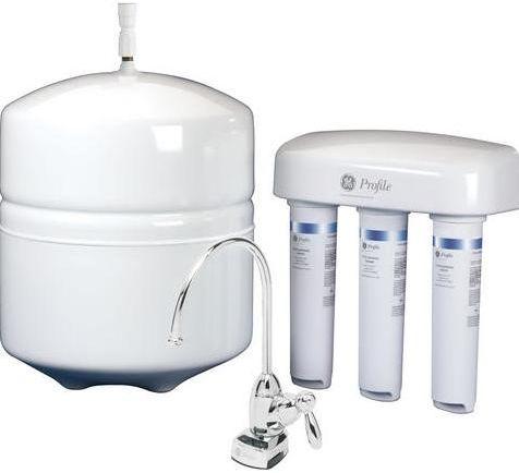 GE Profile� Reverse Osmosis Twist and Lock Filtration System-White image