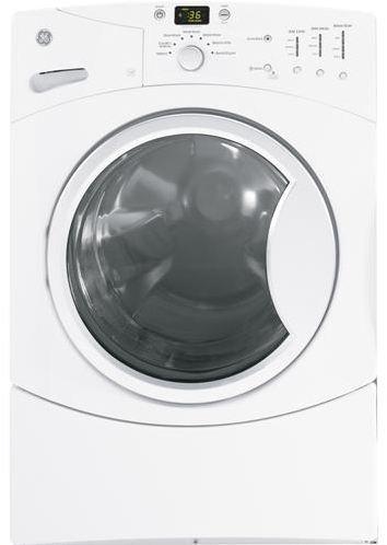 GE 27" Front-Load Washer-White image