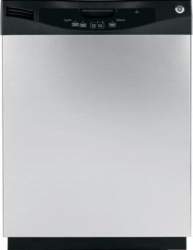 GE 24" Tall Tub Built-In Dishwasher-Stainless Look