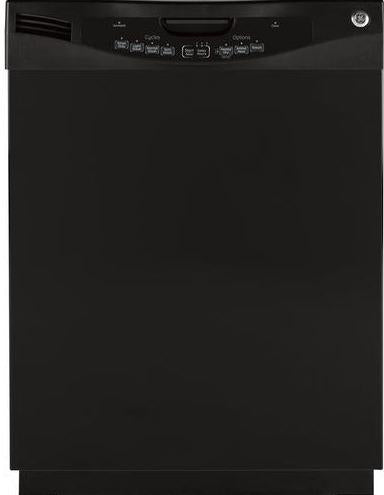 GE Tall Tub Built-In Dishwasher-Black image