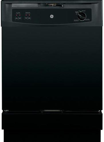 GE 24" Built In Dishwasher-Black