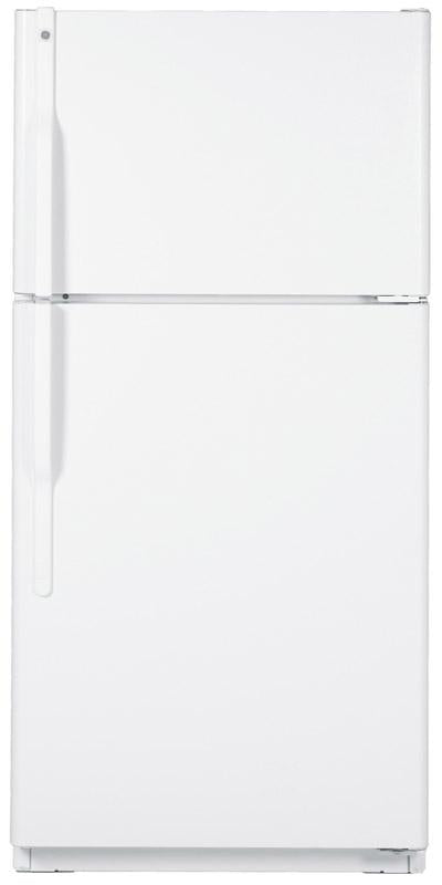 GE ENERGY STAR 18.0 cu. ft.Top-Freezer Refrigerator-White image