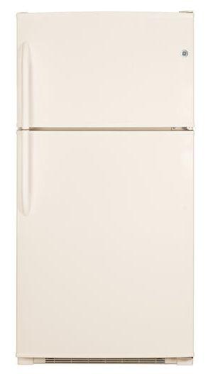 GE ENERGY STAR 21 Cu. Ft. Top Freezer Refrigerator-Bisque image