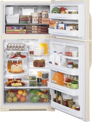 GE&reg; ENERGY STAR&reg; 21 cu. ft..0 Top-Freezer Refrigerator