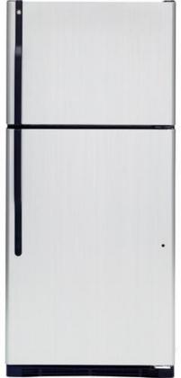 GE&reg; ENERGY STAR&reg; 18 cu. ft..0 Top-Freezer Refrigerator/Deluxe Quiet Design Energy Star&reg; Qualified: CleanSteel image