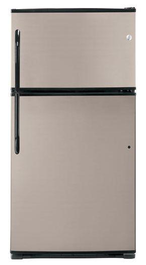 GE ENERGY STAR 21 Cu. Ft. Top Freezer Refrigerator-CleanSteel� image