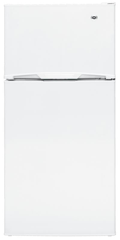 GE 11.8 cu. ft. Top Freezer Refrigerator-White image