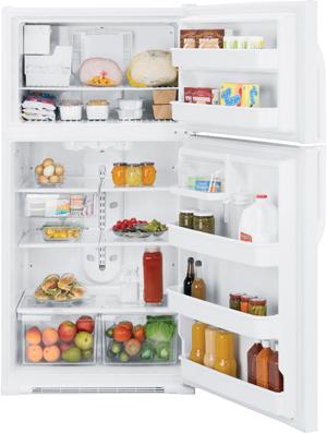 GE&reg; 21 cu. ft..0 Top-Freezer Refrigerator image