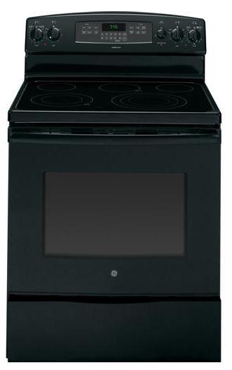 GE Adora Series 30" Free Standing Electric Range-Black image