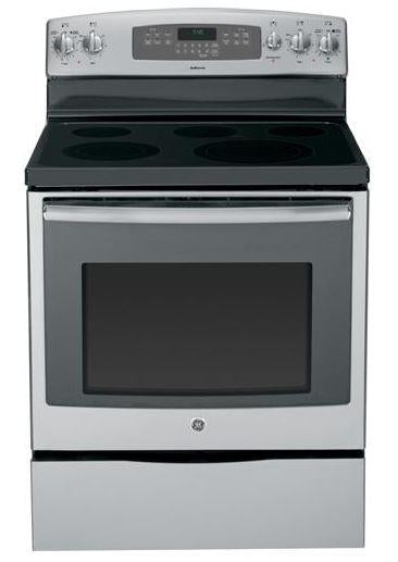 GE Adora Series 30" Free Standing Electric Range-Stainless Steel image