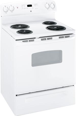 GE&reg; 30" Free-Standing Electric Range - JBP23DNWW image