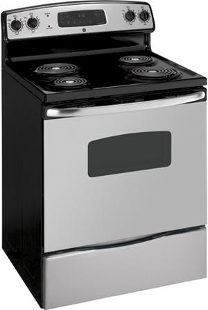 GE&reg; 30" Free-Standing Electric Range - JBP23SPSS image