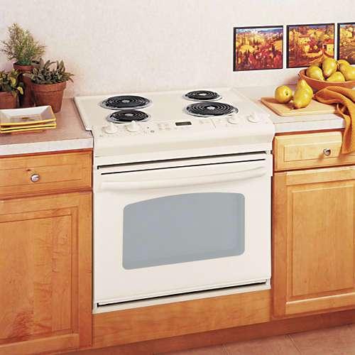 GE&reg; 30" Drop-In Electric Range with Self-Cleaning Oven