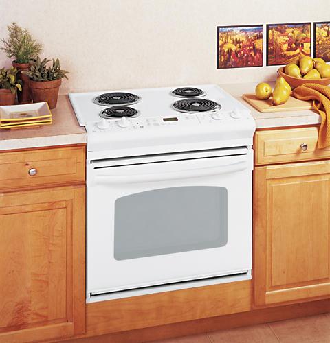 GE&reg; 30" Drop-In Electric Range with Self-Cleaning Oven image