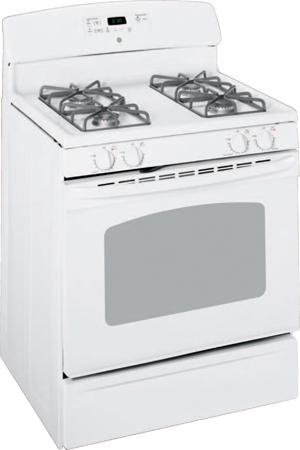 GE&reg; 30" Free-Standing Gas Range