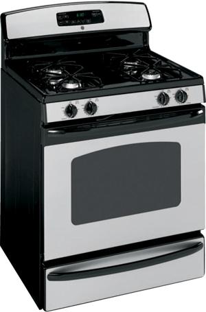 GE&reg; 30" Free-Standing Gas Range