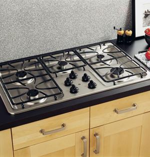 GE(R) 36" Built-In Gas Cooktop