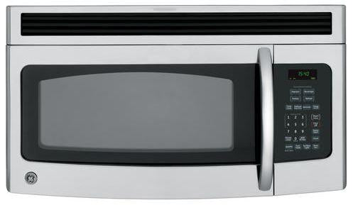 GE Spacemaker Over The Range Microwave Oven-Stainless Steel and Black image