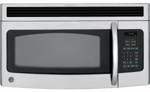 1.5 cu. ft. Spacemaker Over-the-Range Microwave Oven with 950 Cooking Watts, 2 Speed 300 CFM Venting System and Removable Oven Rack: Stainless Steel image