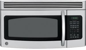 1.7 cu. ft. Over-the-Range Microwave Oven with 950 Cooking Watts, Convenience Cooking Controls, Turntable, 200 CFM Venting and Full-View Cooktop Lighting: Stainless Steel image