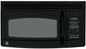 1.7 cu. ft. Over-the-Range Microwave Oven with 1000 Cooking Watts, Convenience Cooking Controls, Turntable, 300 CFM Venting and Full-View Cooktop Lighting: Black image