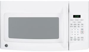 1.7 cu. ft. Over-the-Range Microwave Oven with 1000 Cooking Watts, Convenience Cooking Controls, Turntable, 300 CFM Venting and Full-View Cooktop Lighting: White image