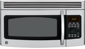 1.7 cu. ft. Over-the-Range Microwave Oven with 1000 Cooking Watts, Sensor Cooking, Turntable, 300 CFM Venting and Full-View Cooktop Lighting: Stainless Steel image