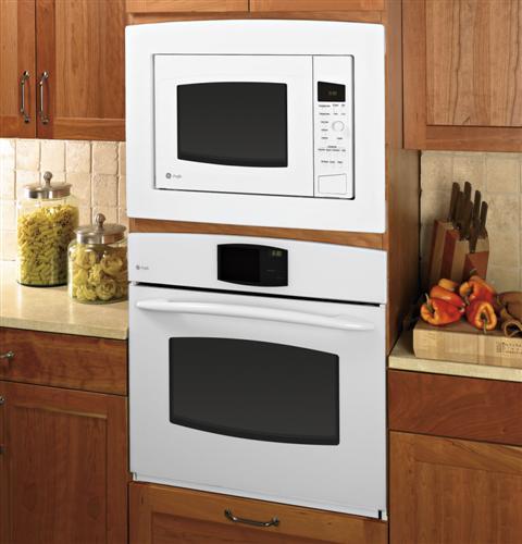 GE Profile� 27" Microwave Deluxe Trim Kit-White image