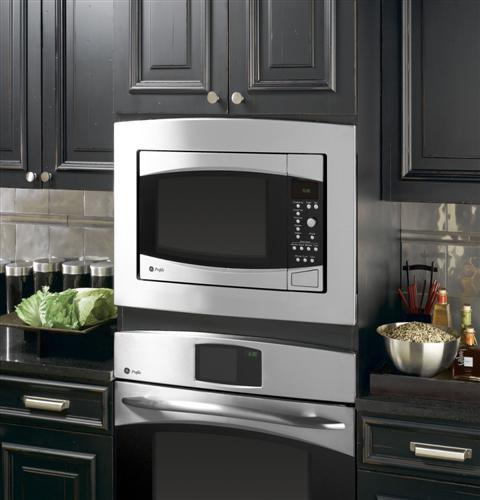 GE Profile� 27" Microwave Deluxe Trim Kit-Stainless Steel image