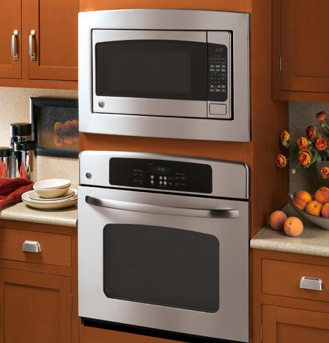 GE 27" Built In Microwave Deluxe Trim Kit-Stainless Steel image