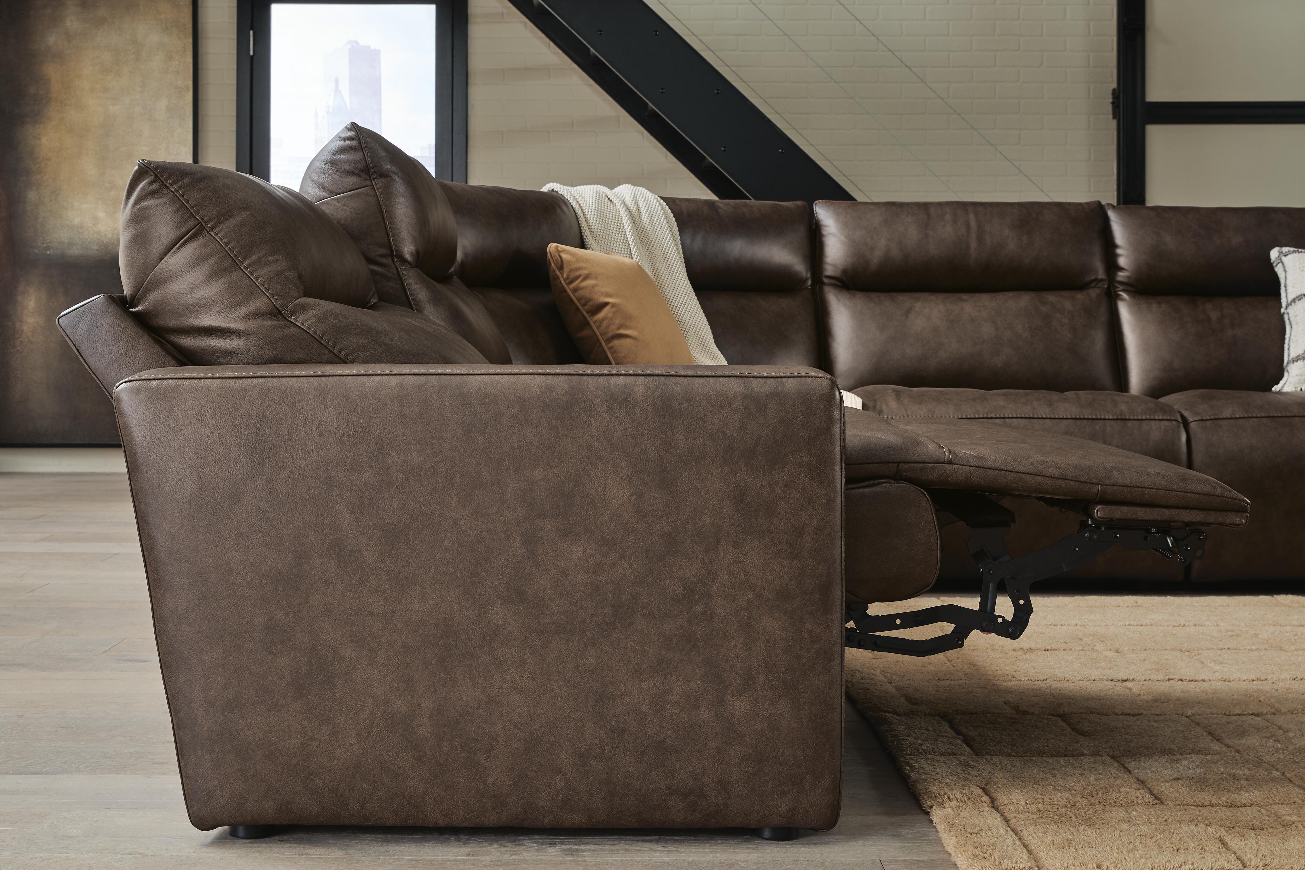 ModZ Power Reclining Sectional with Audio Consoles