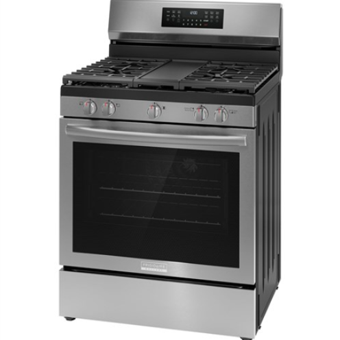 Frigidaire 30" Gas Range with Total Convection and Air Fry - Smudge Proof SS