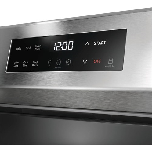 Frigidaire 30" Electric Range with the EvenTemp, steam clean - Stainless