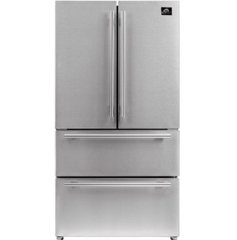 Forno 19 CF Counter-Depth 4-Door French Door, Icemaker - Stainless