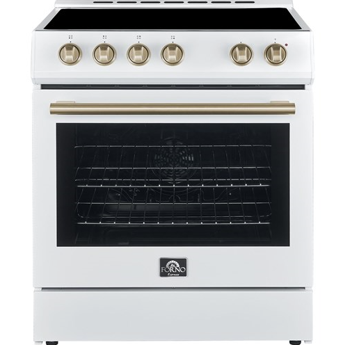 Forno Espresso 30" / 5.0 CF Electric Slide-In Range, Convection - White