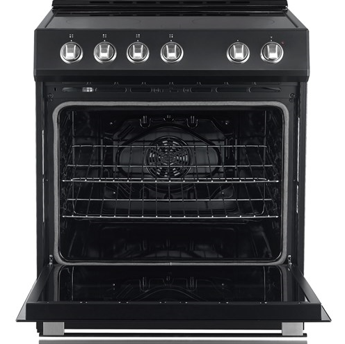 Forno Espresso 30" / 5.0 CF Electric Slide-In Range, Convection - Black